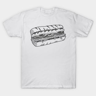 Food Masquerade BW T-Shirt